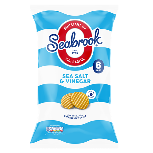 Salt & Vinegar 25g x 6 x 8