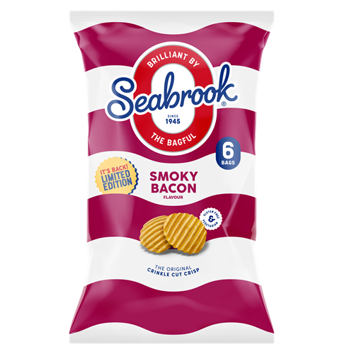 Smoky Bacon 25g x 6 x 8