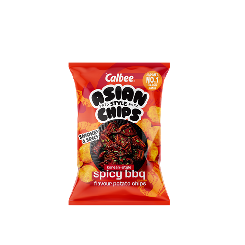 Calbee Korean Style Spicy BBQ 130g x 8