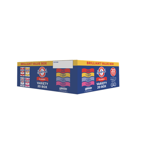 Seabrook Variety Box 25g x 20