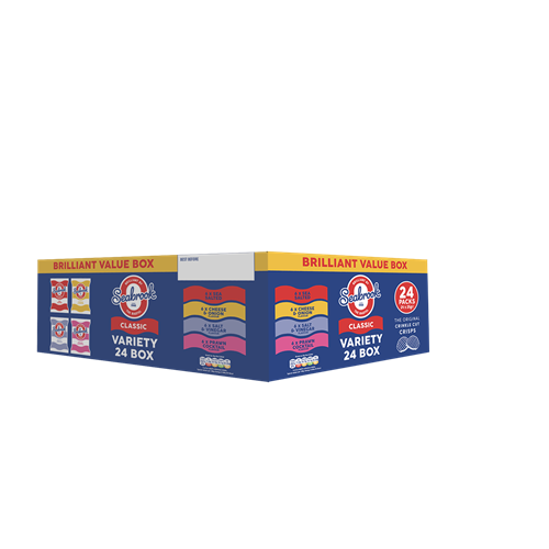 Seabrook Variety Box 25g x 24