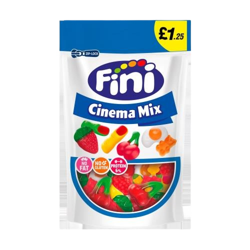CINEMA MIX DOY BAG 12X140G £1.25 PMP