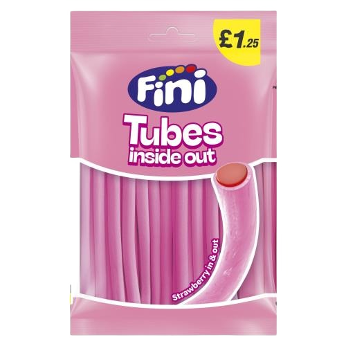 SMOOTH STRAWBERRY TUBES 12X140G £1.25 PMP