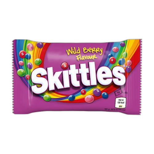 Skittles Wild Berry Flavour Sweets Bag 45g (1x36)
