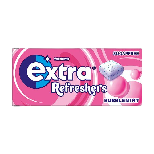 Extra Refreshers Sugar Free Chewing Gum x7 Pieces (16x24)