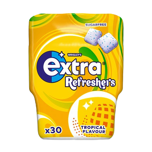 Extra Refreshers Sugar Free Chewing Gum x30 Pieces (6x12)