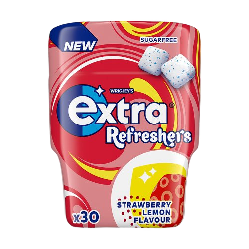 Extra Refreshers Sugar Free Chewing Gum x30 Pieces (6x12)