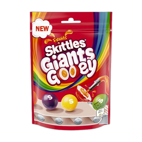 Skittles Gooeys Sweets Bag 125g (1x15)