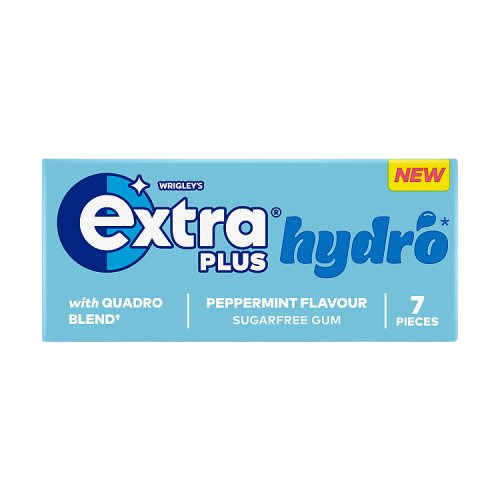 Extra Plus Hydro Peppermint Chewing Gum (1x24)