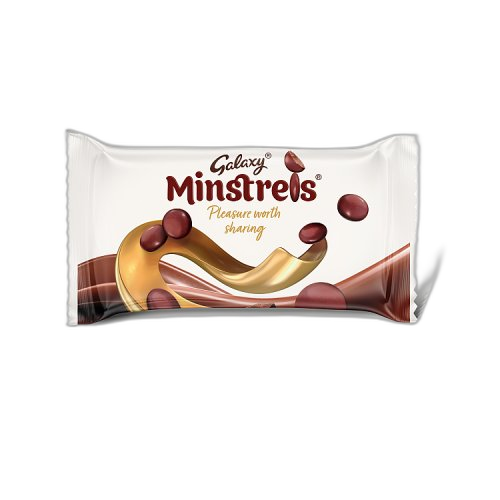Galaxy Minstrels Milk Chocolate Bag 42g (1x40)