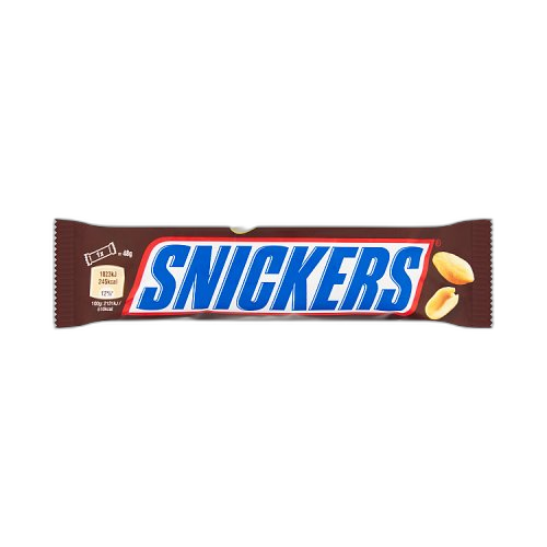 Snickers Chocolate Bar 48g (1x48 Bars)