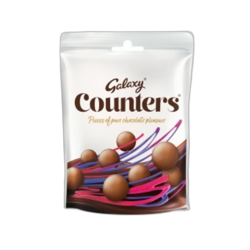 Galaxy Counters Chocolate Pouch 112g (1x15 Bags)