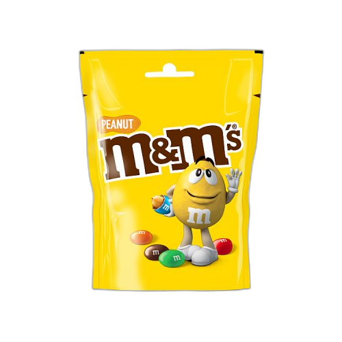 M&M's Peanut Chocolate Pouch Bag 112g (1x13 Bags)