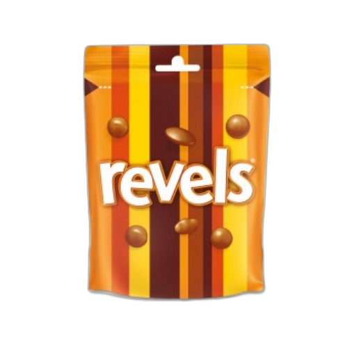 Revels Chocolate Pouch Bag 101g (1x15 Bags)