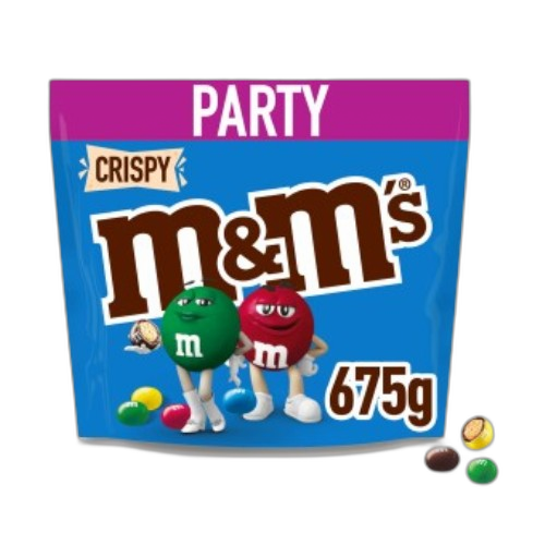 M&M's Crispy Pouch 7x675g