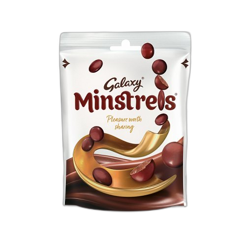 Galaxy Minstrels Chocolate Pouch 118g (1x15 Bags)