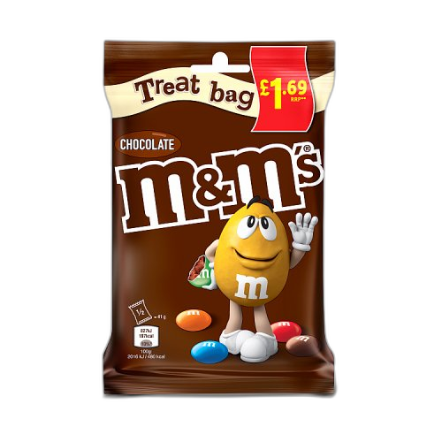 M&M's Chocolate Treat Bag 82g PMP £1.69