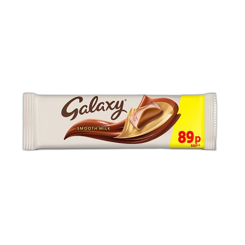 Galaxy Milk Chocolate Bar PMP £0.89 24x42g