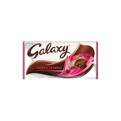 Galaxy Cookie Crumble Milk Chocolate Bar 114g (1x24)