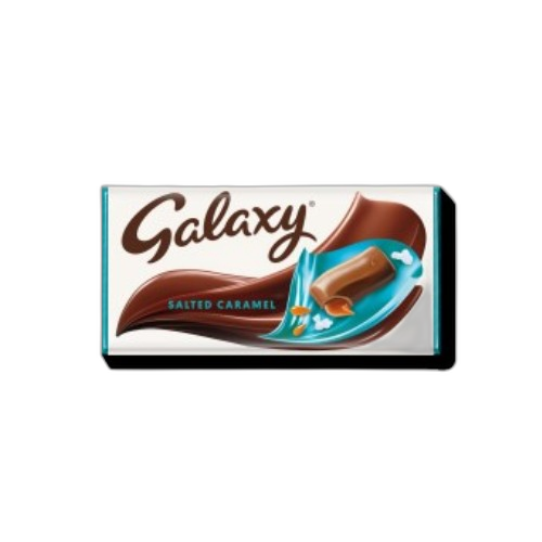 Galaxy Salted Caramel Milk Chocolate Bar 135g (1x24)