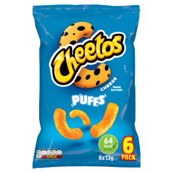 Cheetos Cheese Puffs 6pk