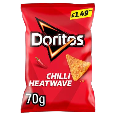 Doritos Chilli Heatwave 70g PMP £1.49