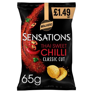 Walkers Sensations Thai Sweet Chilli 65g PMP £1.49