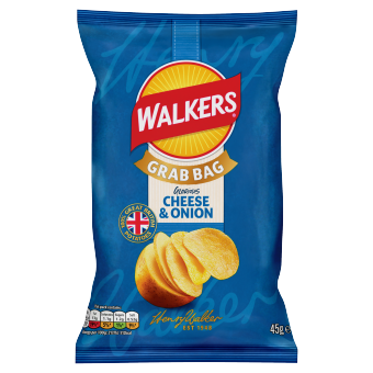 Walkers Crisps Cheese & Onion 45g