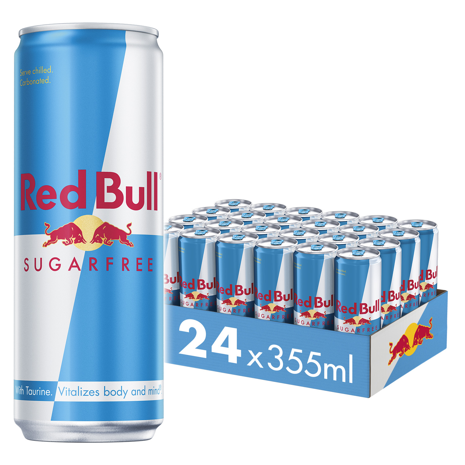 Red Bull Sugarfree Energy Drink 355ml 24 Pack