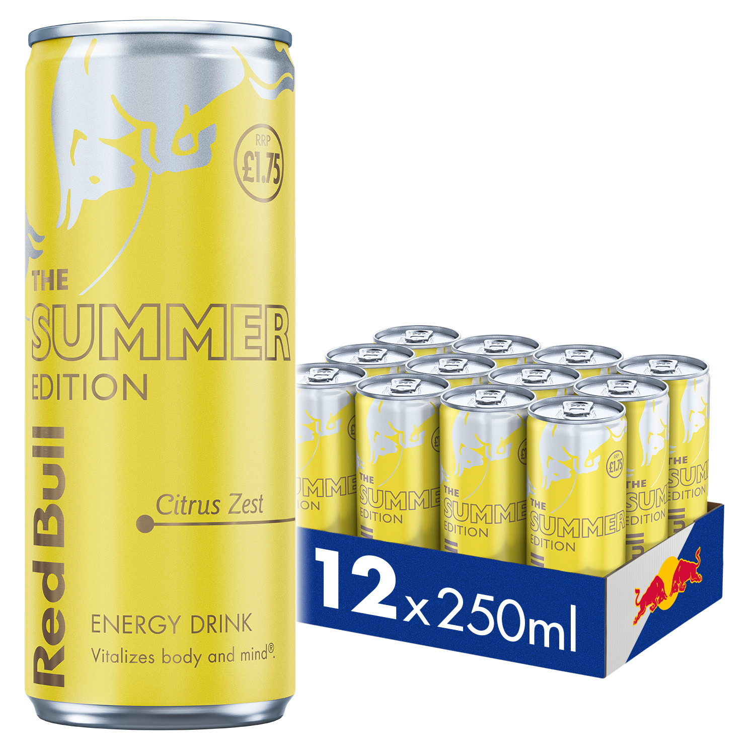 Red Bull Tropical Edition Energy Drink 250ml 12 Pack