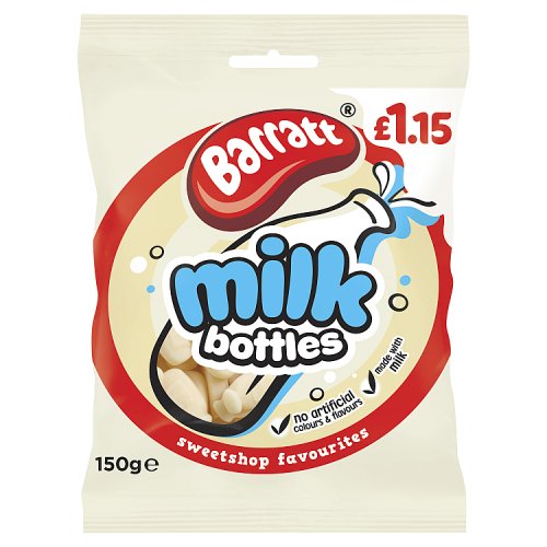 BARR SWEET SHOP MILK BOTTLES PMP £1.15