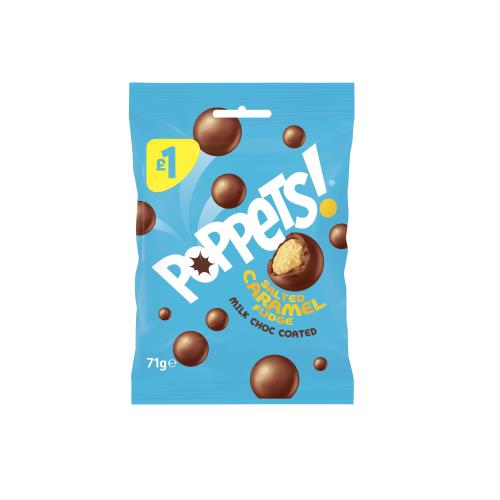 POPPETS SALTED CARAMEL BAG £1 PMP