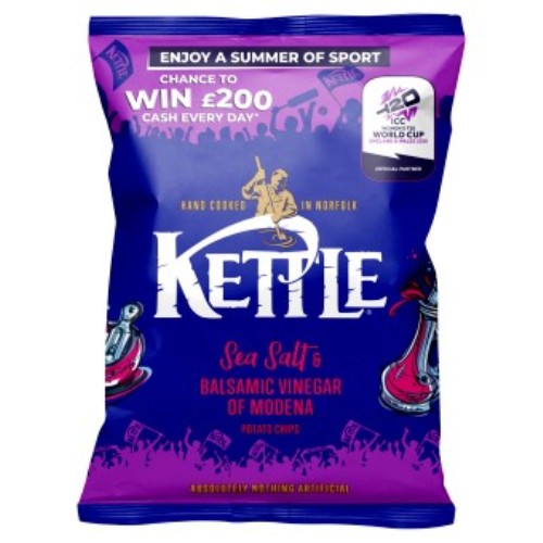 Kettle Sea Salt & Balsamic Vinegar of Modena 40g (HFSS Compliant)