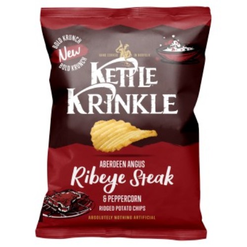 KETTLE Krinkle Ribeye Steak 130gx8 (HFSS Compliant)