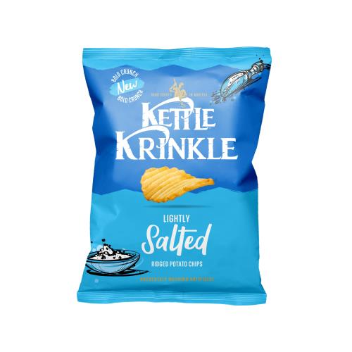KETTLE Krinkle Sea Salt 130gx8 (HFSS Compliant)